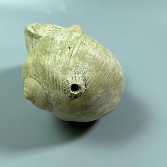 Art Sculpture Woman’s Face In Gastropod Shell  Handmade Signed B. Bond 1981 - Picture 6 of 8